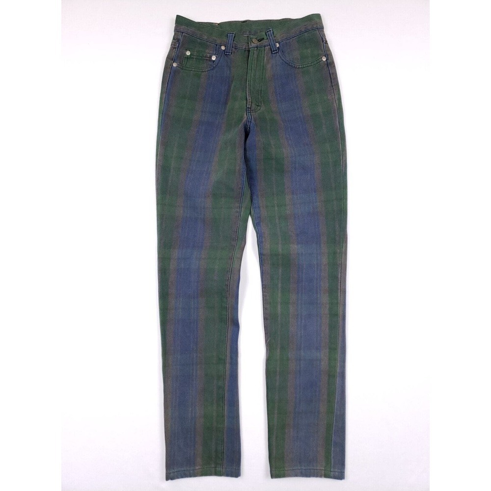 Polo Ralph Lauren Slim Cut Jeans, Vintage, USA Union Made Men’s 28x30 Blue Green